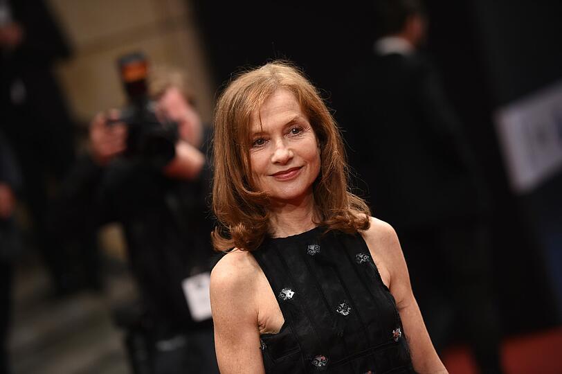 Die französische Schauspielerin Isabelle Huppert.