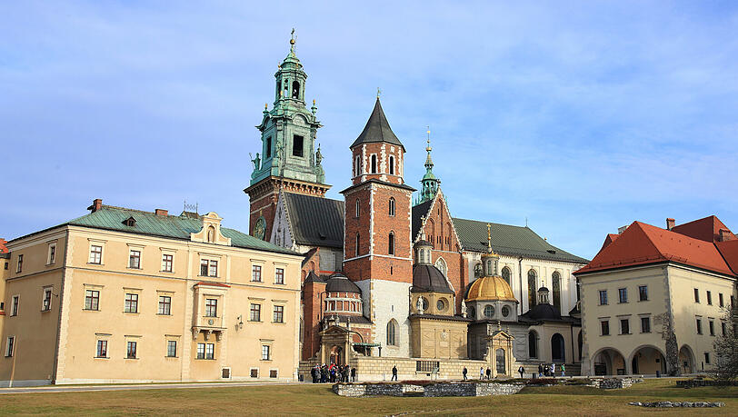 Günstig! Krakau: die Wawel-Kathedrale in der polnischen Stadt. Günstig! Krakau: die Wawel-Kathedrale in der polnischen Stadt.