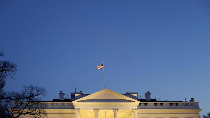 Blick auf das Weiße Haus in Washington.