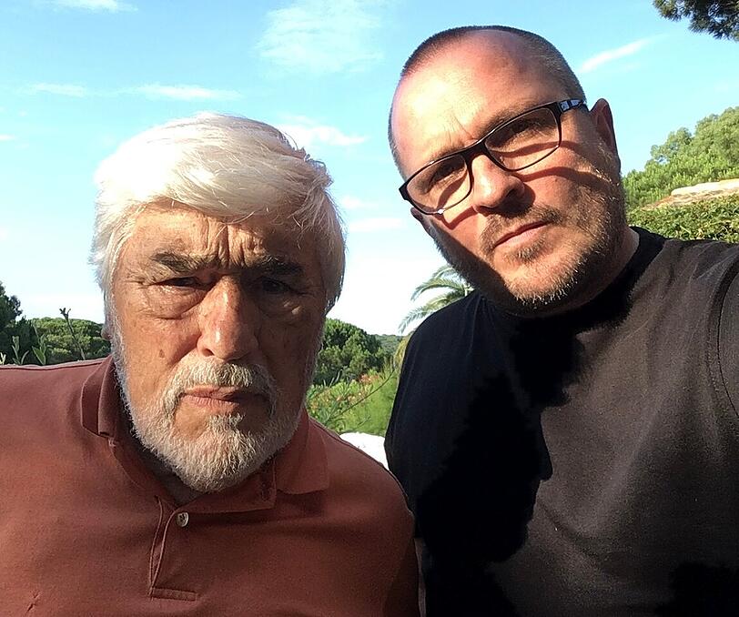 Tim Pröse hat Mario Adorf ein Jahr lang für die Biografie "Mario Adorf. Zugabe!" begleitet. Tim Pröse hat Mario Adorf ein Jahr lang für die Biografie "Mario Adorf. Zugabe!" begleitet.