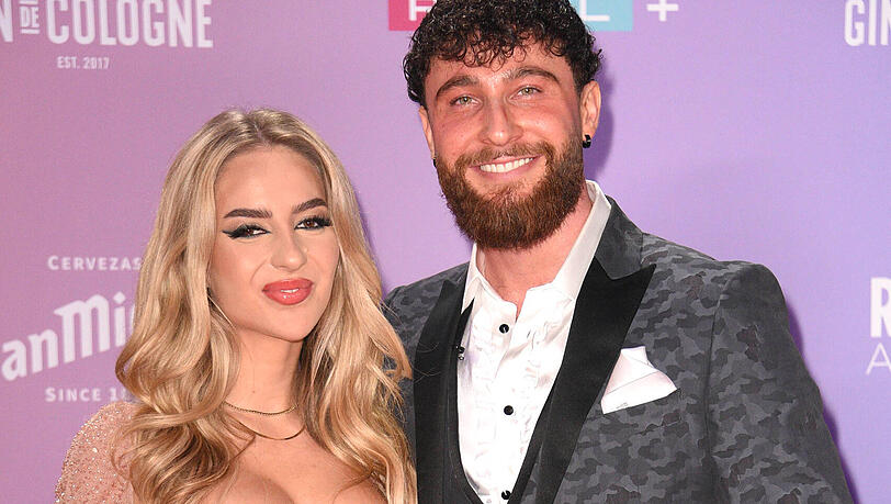 Emma Fernlund und Umut Tekin bei der Verleihung der Reality Awards 2024 in K&ouml;ln.