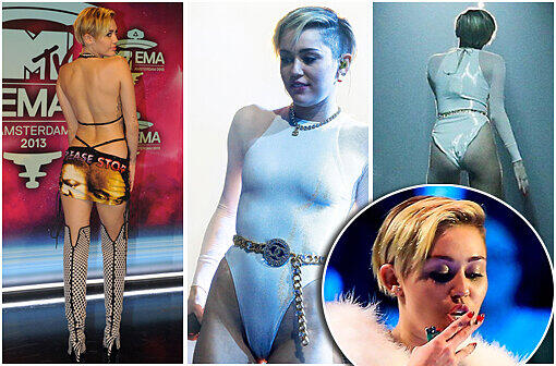 Nächster Skandal-Auftritt von Miley Cyrus bei den EMA's in Amsterdam - die Fans sind genervt!