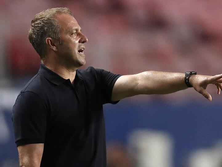 Bayern-Trainer Hansi Flick hatte sein Team gut eingestellt.