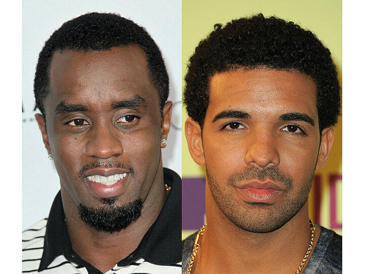 P. Diddy (l.) und Drake haben das Kriegsbeil begraben