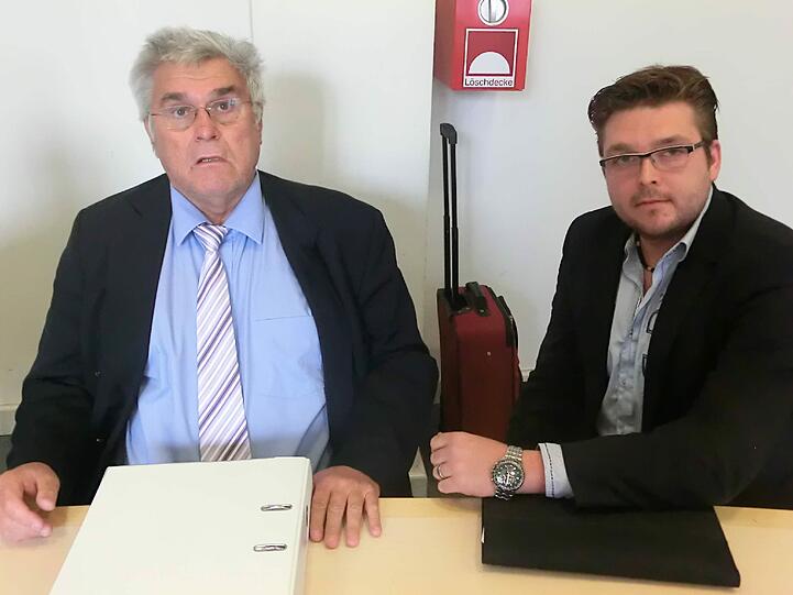 Vater und Sohn: Sebastian B. spendete seinem kranken Vater einen Teil seiner Leber.