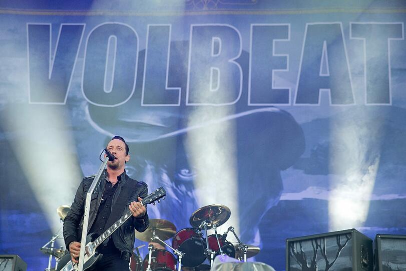 Die dänischen Band "Volbeat".