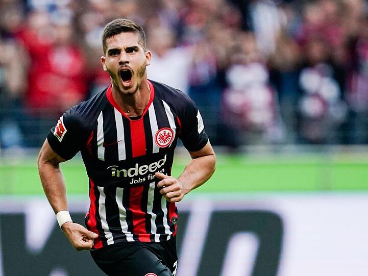 Eintracht Frankfurt setzt gegen Hertha auf Stürmer André Silva.
