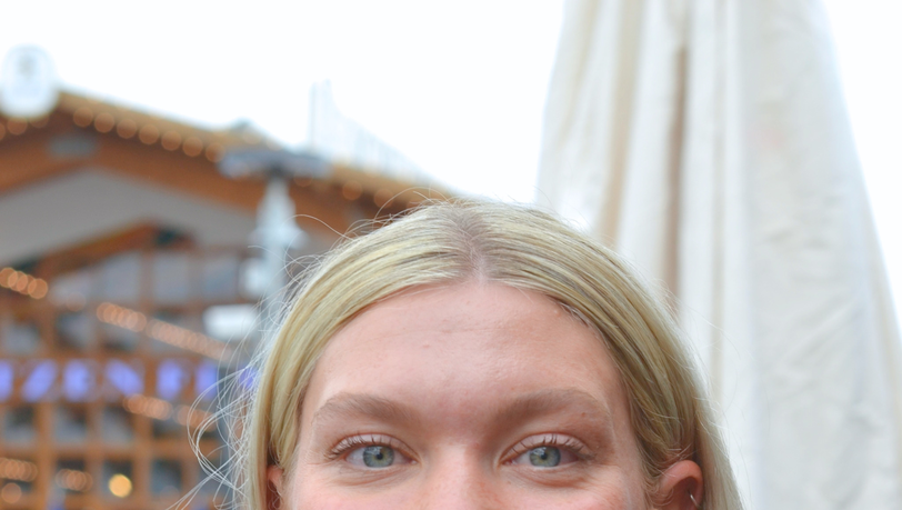 Die Wiesn-Bedienung Daria Aigner. Die Wiesn-Bedienung Daria Aigner.