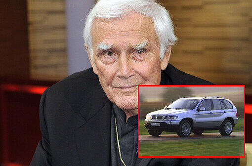 Im Oktober 2011 hatte Schauspieler Joachim Fuchsberger einen Unfall in Grünwald. Jetzt will der 84-Jährige nicht mehr Autofahren.