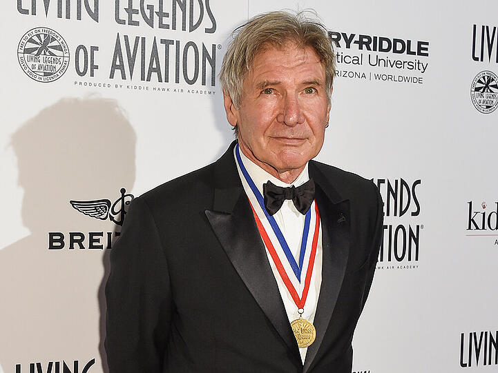 Eine lebende Legende: Harrison Ford bei den "Living Legends of Aviation Awards" in Los Angeles