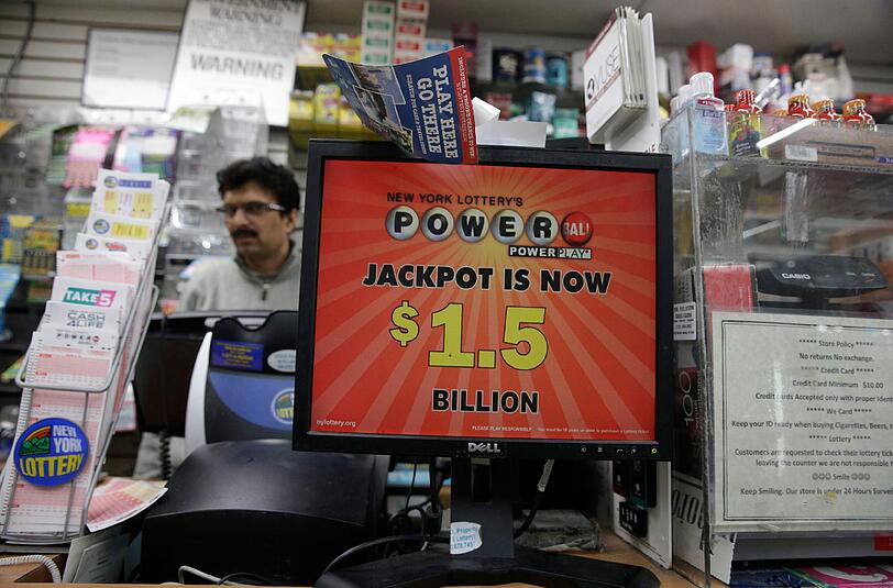Der Rekord-Jackpot bei der US-Lotterie Powerball in Höhe von 1,5 Milliarden Dollar ist geknackt.
