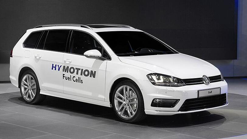 Der Golf Variant HyMotion feiert in Los Angeles Weltpremiere. Der Golf Variant HyMotion feiert in Los Angeles Weltpremiere.