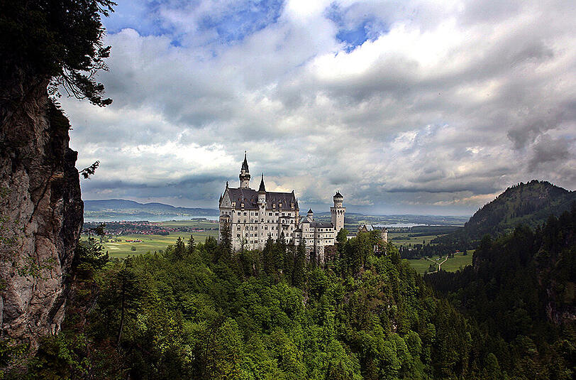 Weiterhin die Nummer Eins unter den bayerischen Schlössern und Burgen: Schloss Neuschwanstein.