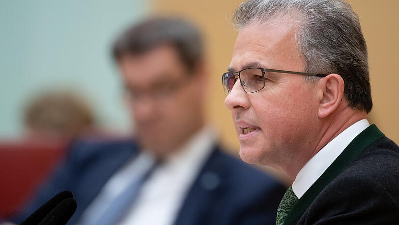 Florian Streibl, Fraktionsvorsitzender der Freien Wähler im Landtag, attackierte den Koalitionspartner nach der Kritik an Piazolo. (Archivbild)