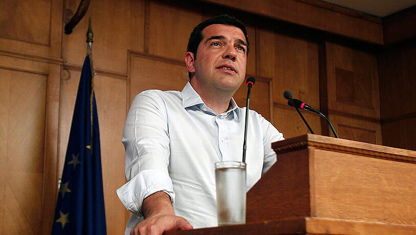 Ministerpräsident Alexis Tsipras. Ministerpräsident Alexis Tsipras.