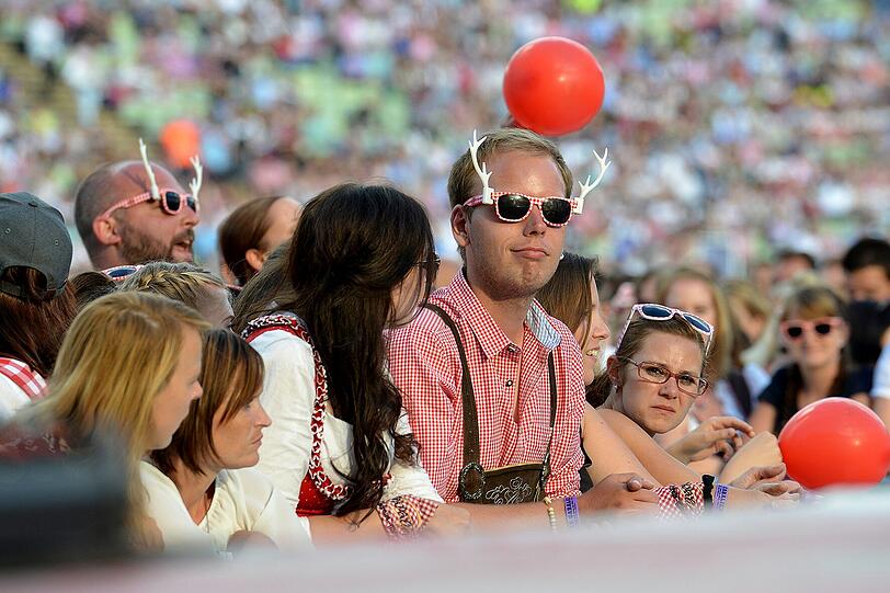 Der Olympiapark im Ausnahmezustand - die Bilder vom Gabalier-Konzert am Samstag.