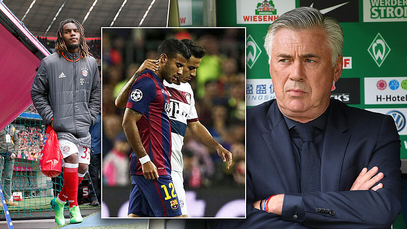 Wenn Renato Sanches (l.) geht, könnte möglicherweise Thiagos Bruder Rafinha (m.) nach München kommen.