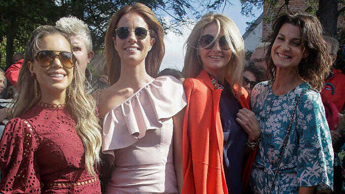 Sylvie Meis, Mareile Höppner, Frauke Ludowig und Marlene Lufen (von links).