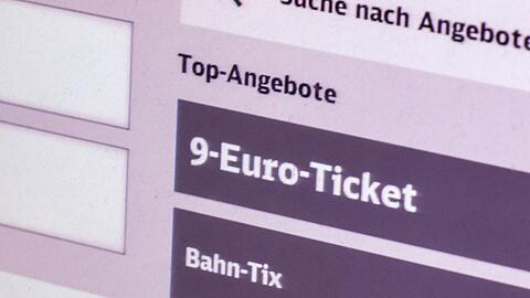 Für neun Euro pro Monat können die Fahrgäste im Juni, Juli und August bundesweit im ÖPNV und Regionalverkehr fahren.