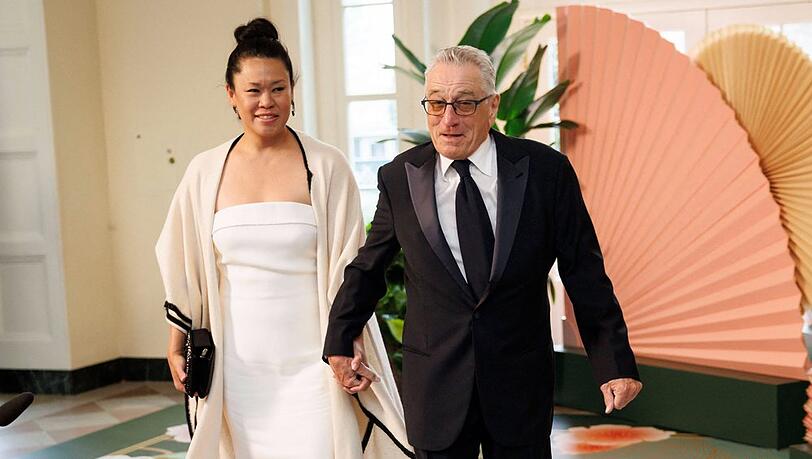 Tiffany Chen und Robert De Niro besuchten gemeinsam das Weiße Haus.