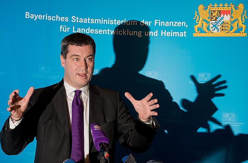 Markus Söder spricht über die AfD.