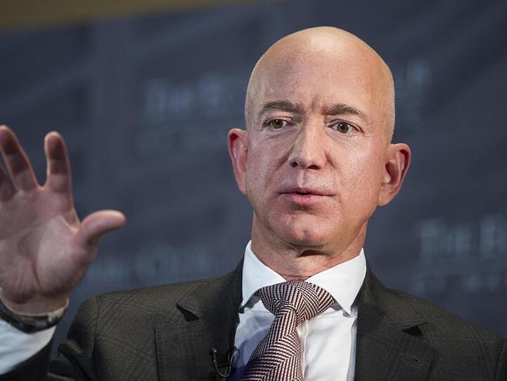 Jeff Bezos, Gründer und CEO von Amazon.