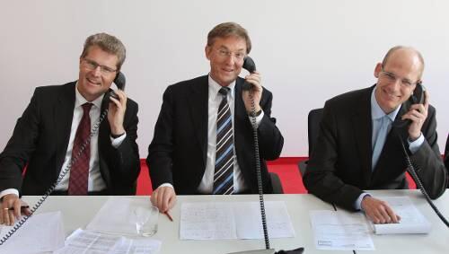 Die drei Experten vom Forum für Erbrecht (v.li.): Anton Steiner, Klaus Michael Groll und Matthias Rösler. Die drei Experten vom Forum für Erbrecht (v.li.): Anton Steiner, Klaus Michael Groll und Matthias Rösler.