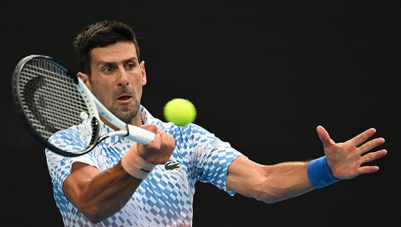 In drei Sätzen ins Achtelfinale der Australian Open: Novak Djokovic.