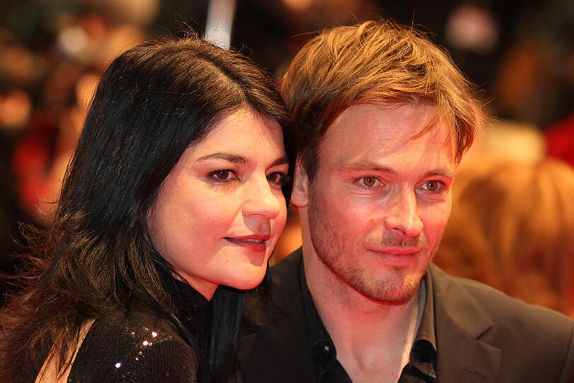 Jasmin Tabatabai und ihr Lebensgefährte, der
Schauspieler Andreas Pietschmann