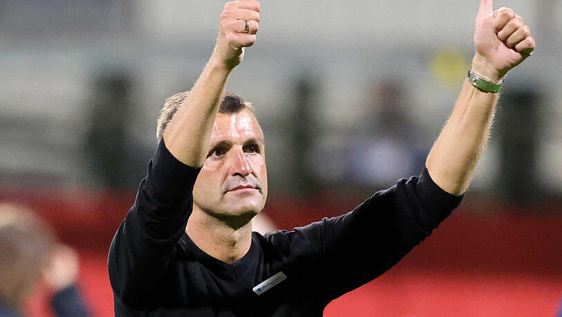 Will seinen Vertrag erfüllen: Trainer Michael Köllner. Will seinen Vertrag erfüllen: Trainer Michael Köllner.