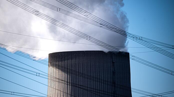 Das Kernkraftwerk Emsland.