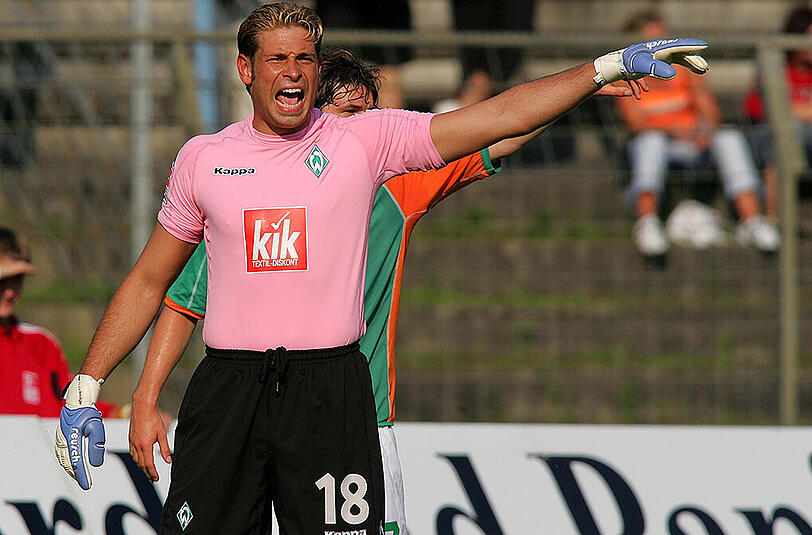 2005 im Trikot von Werder Bremen.