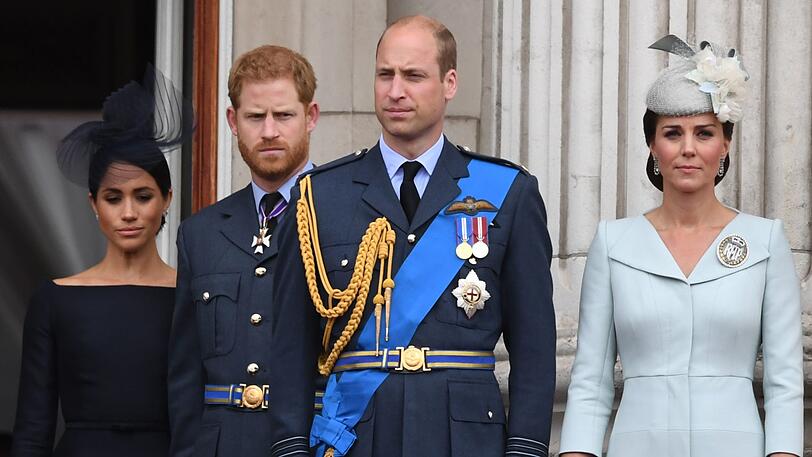 Dicke Luft im englischen Königshaus: Hat Prinz William seinen Bruder Harry und dessen Frau Meghan aus dem Palast gemobbt?