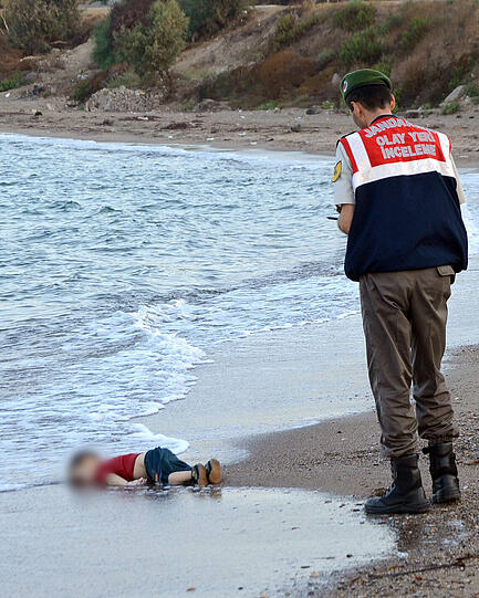 Ein Foto, das um die Welt: Der kleine Bub ist vor der türkischen Küste ertrunken.