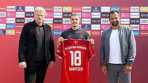 Beim FC Bayern wird Marcel Sabitzer künftig die 18 tragen.