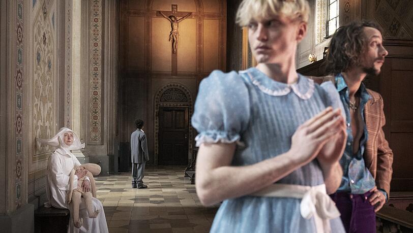 Svetlana Belesova, Isabell Antonia Höckel, Anton Nürnberg, Bernardo Arias Porras in "In the Name of"..