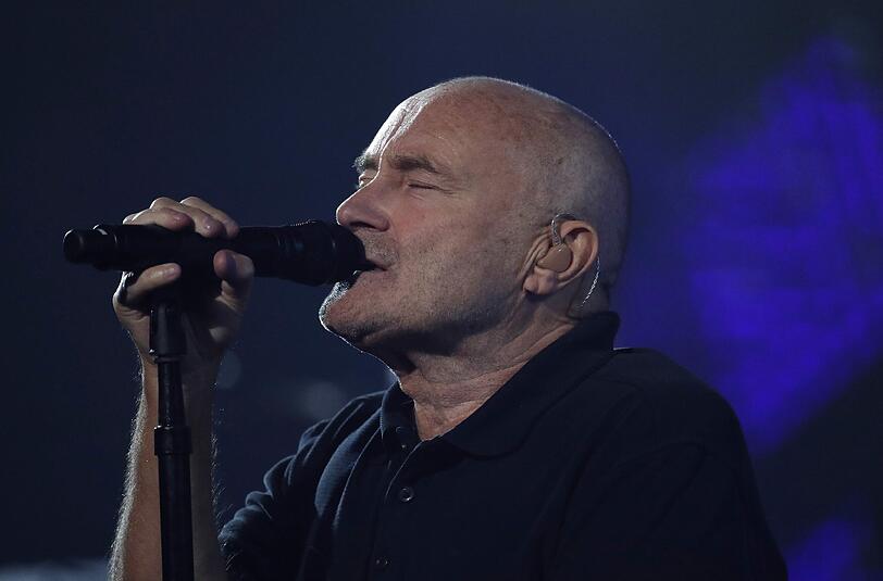 Er lebt für die Bühne: Phil Collins.