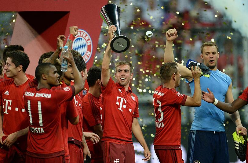 Der Kapitän freut sich über den Audi Cup.