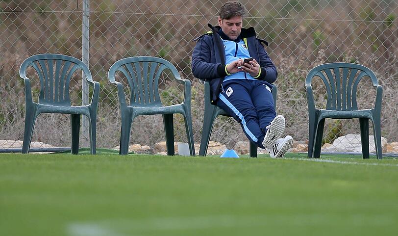 In der zweiten Einheit des ersten Trainingstages standen für den TSV 1860 ein Kraftzirkeltraining und Spielformen an.