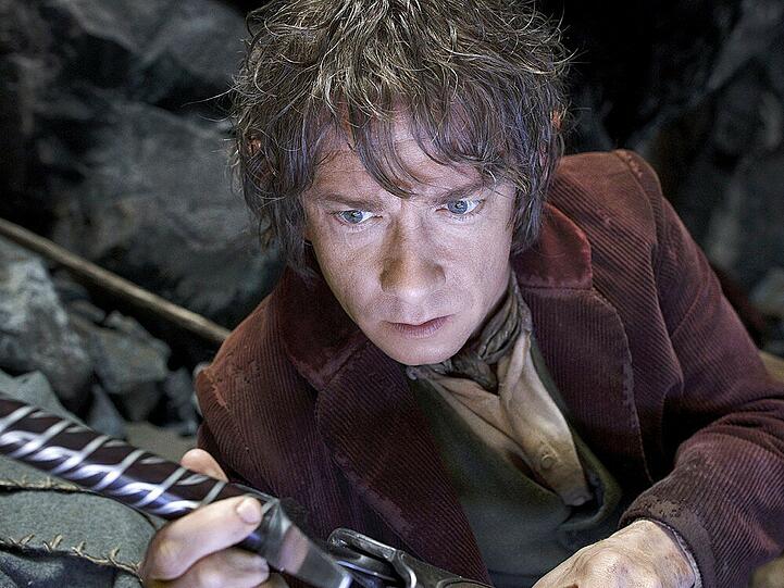 Bilbo (Martin Freeman) erlebt eine unerwartete Reise