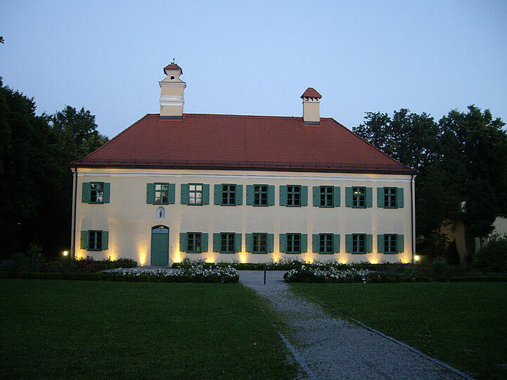 Das Pelkovenschlössl in Moosach.