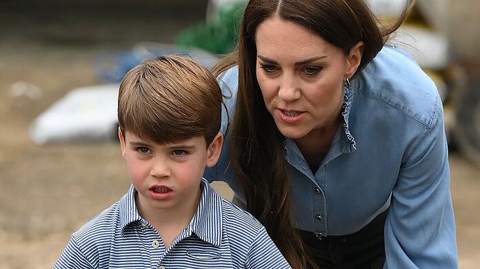 Prinz Louis und Prinzessin Kate