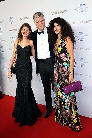 Janine White mit Mann Andreas Rueter und Tochter Gloria White