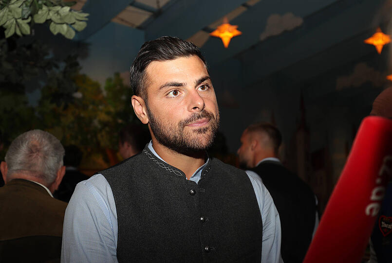 Nachdenklich beim Interview: Kevin Volland.