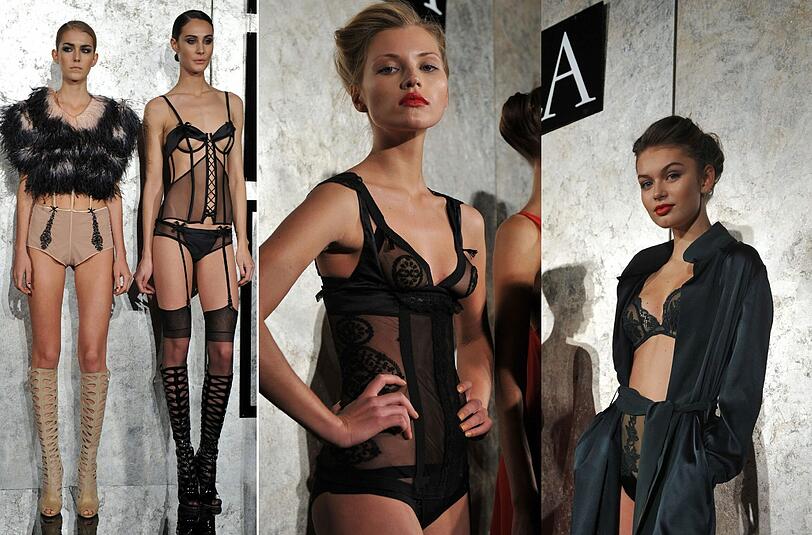 Sündig, sinnlich, sexy: Dessous-Hersteller La Perla präsentierte auf der Fashion Week in New York seine neuste Kollektion. Wir zeigen die verführerischen Dessou-Bilder!