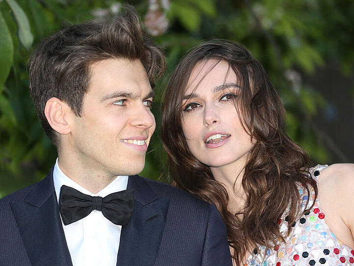 Gibt es bald Nachwuchs? Keira Knightley mit ihrem Mann James Righton