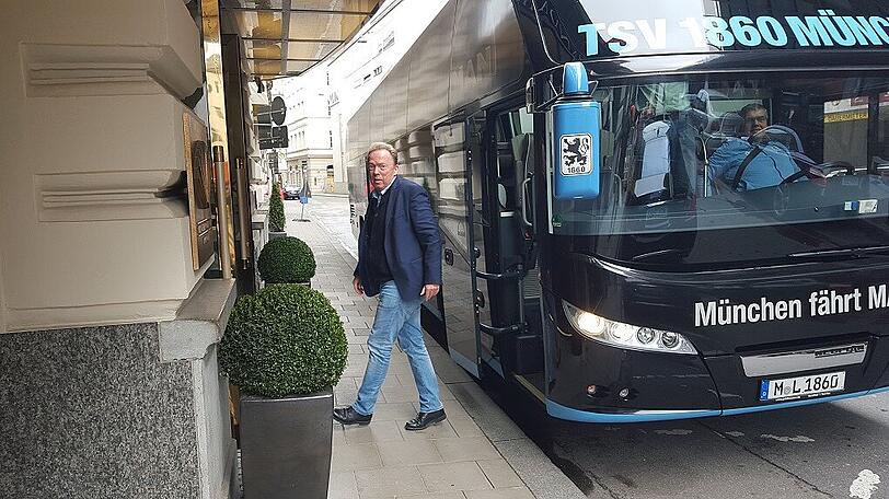 Der Investor lädt zum Mittagessen ein: Am Mittwoch speisten die Löwen um Trainer Benno Möhlmann und Kapitän Christopher Schindler ins Hasan Ismaiks Münchner Stammhotel - dem vornehmen Mandarin Oriental in der Neuturmstraße.