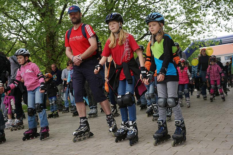 Bei gutem Wetter skaten die Blader kommenden Montag die Ost-Tour.