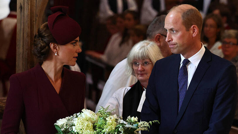 William und Kate gemeinsam bei einem Besuch in Wales