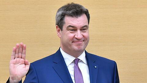 CSU-Chef Markus Söder ist erneut als bayerischer Ministerpräsident gewählt worden.